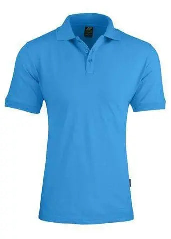 Aussie Pacific Casual Wear Cyan / S AUSSIE PACIFIC claremont polo shirt 1315